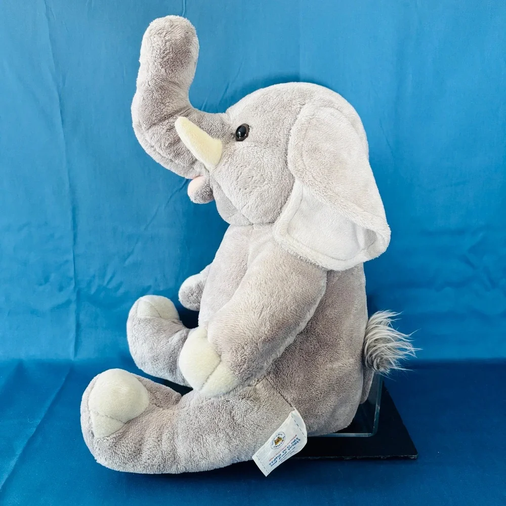 Build-A-Bear Gray Elephant Plush 16